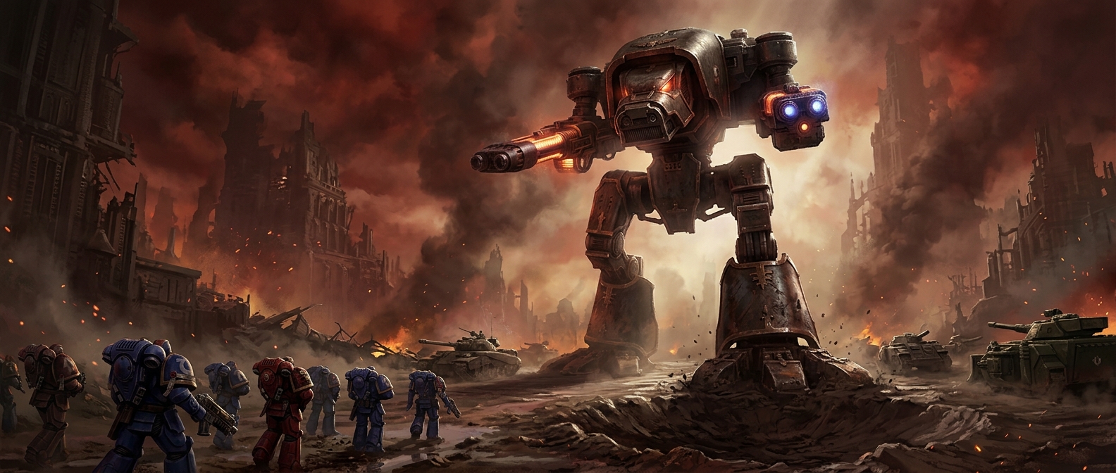 Why Warhammer 40K Titans are so huge on the table