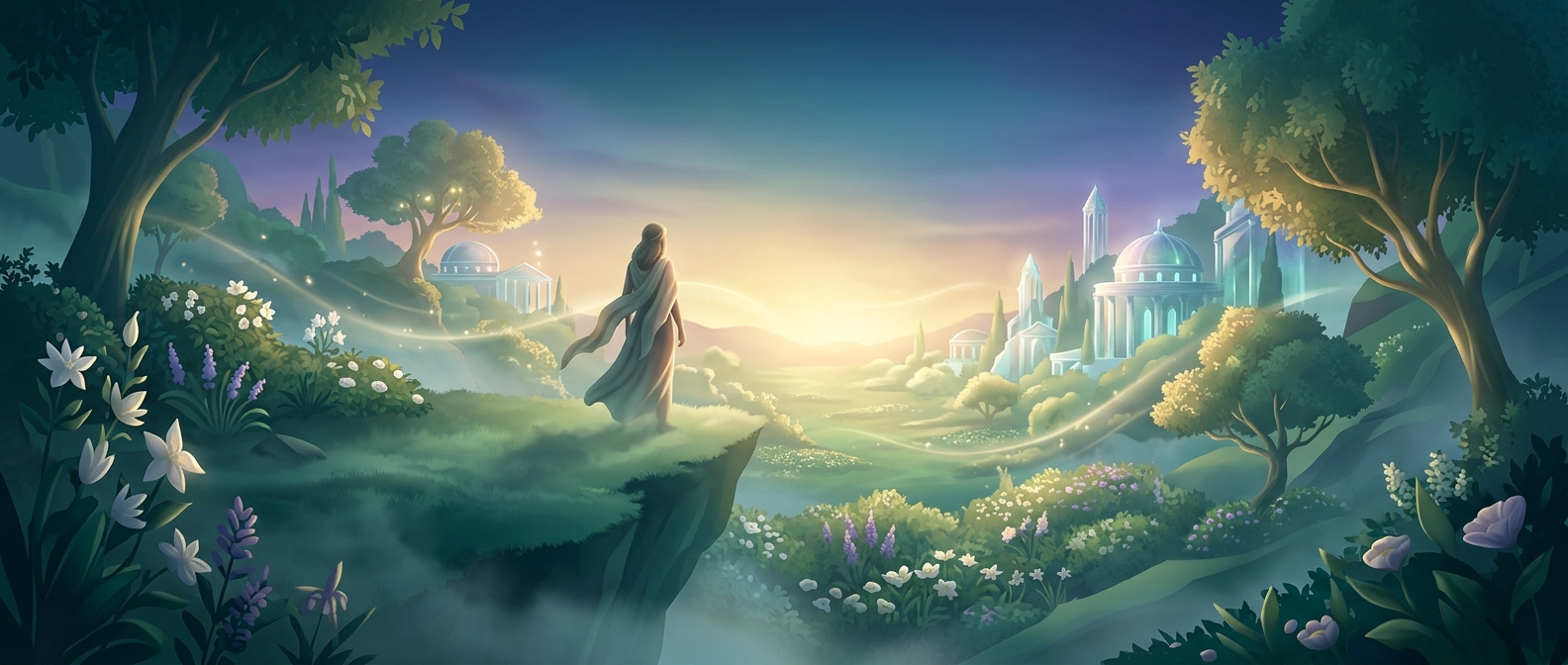 Hyperborea was an eternal springtime paradise