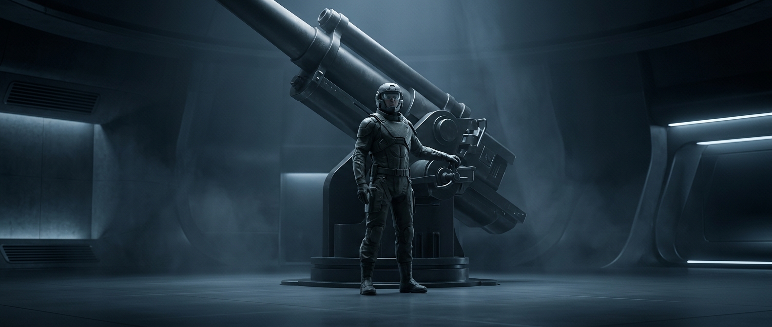 Why massive artillery doesn't knock shooters backward