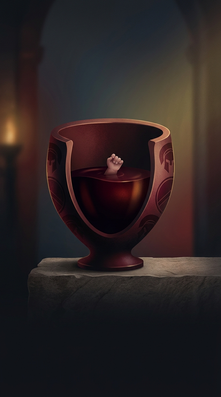 Spartans bathed their newborn babies in wine instead of water to test their constitution, believing that sickly infants would go into convulsions and die from the alcohol exposure.