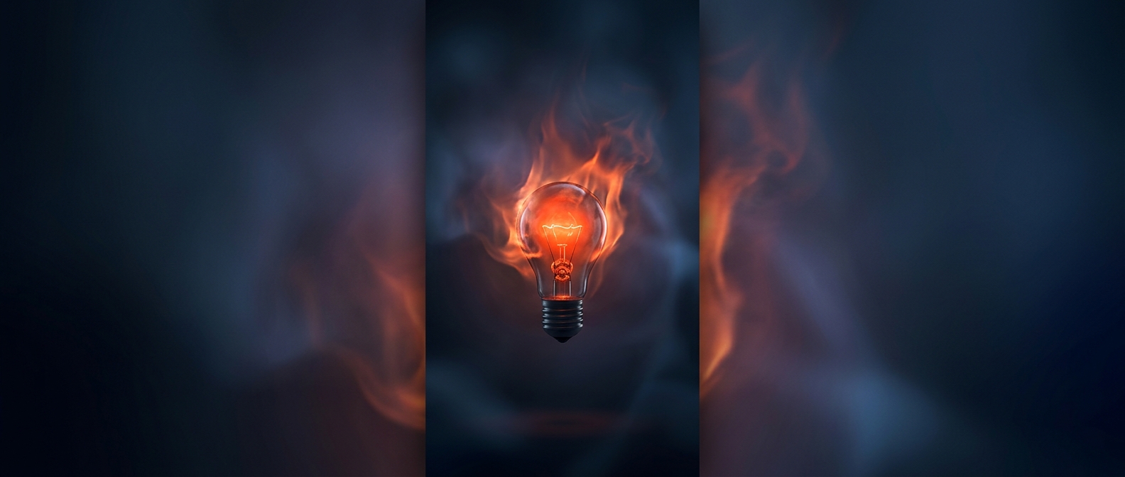 Incandescent bulbs waste most of their energy as pure heat