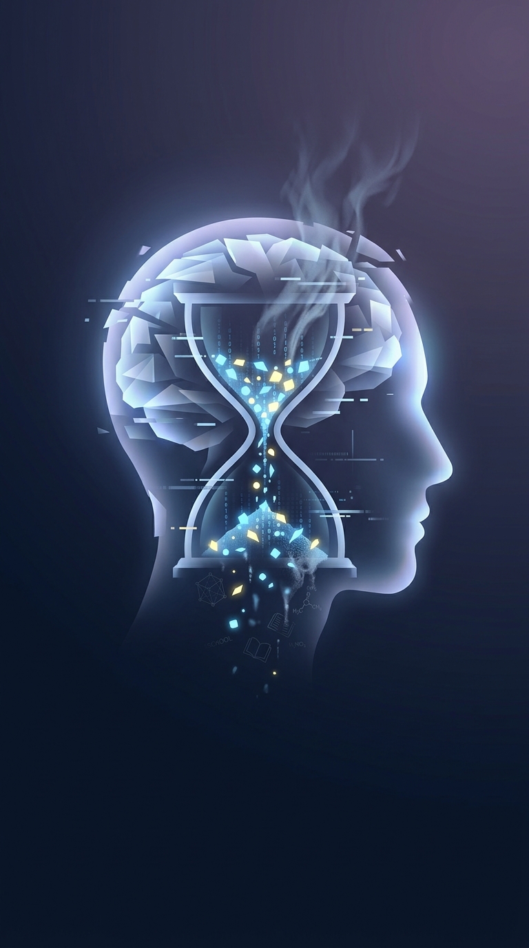 If you learn something new today, how much of it will your brain naturally delete by this time tomorrow?