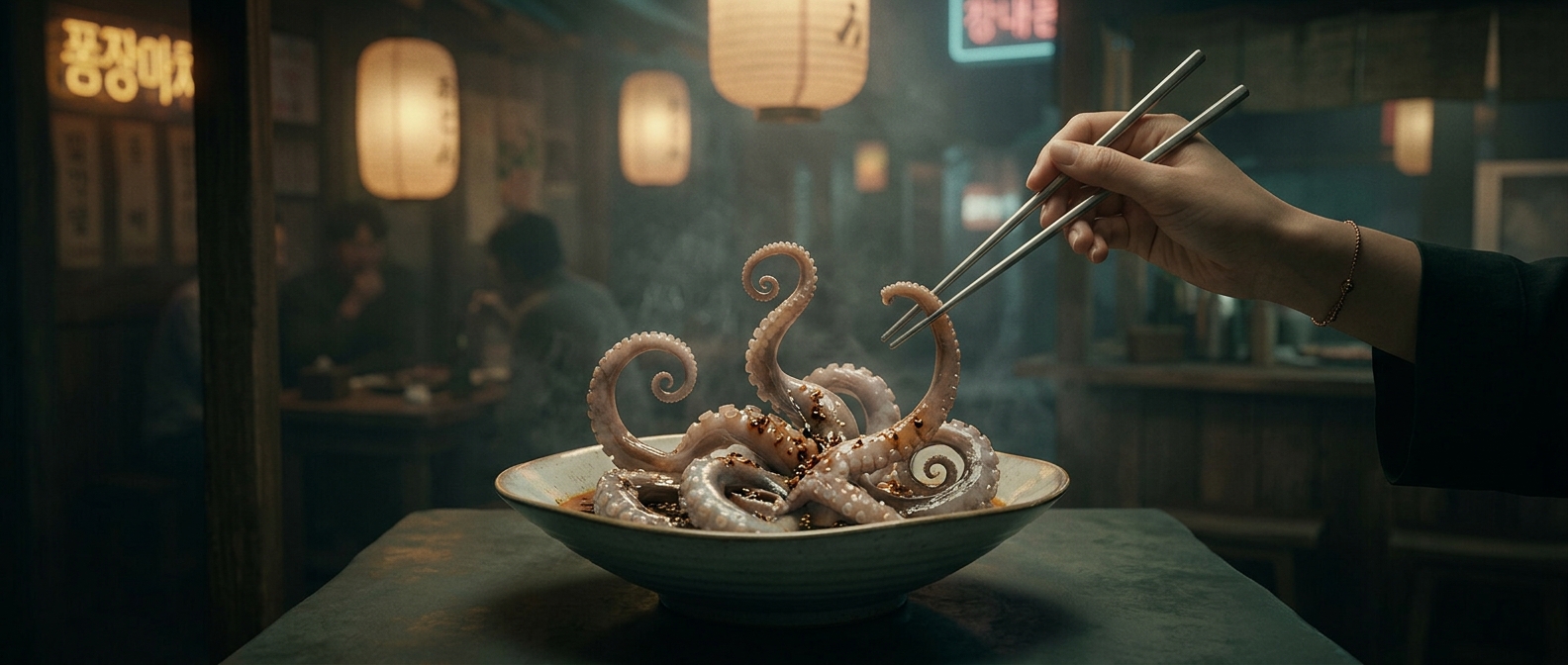 The octopus dish that can fight back