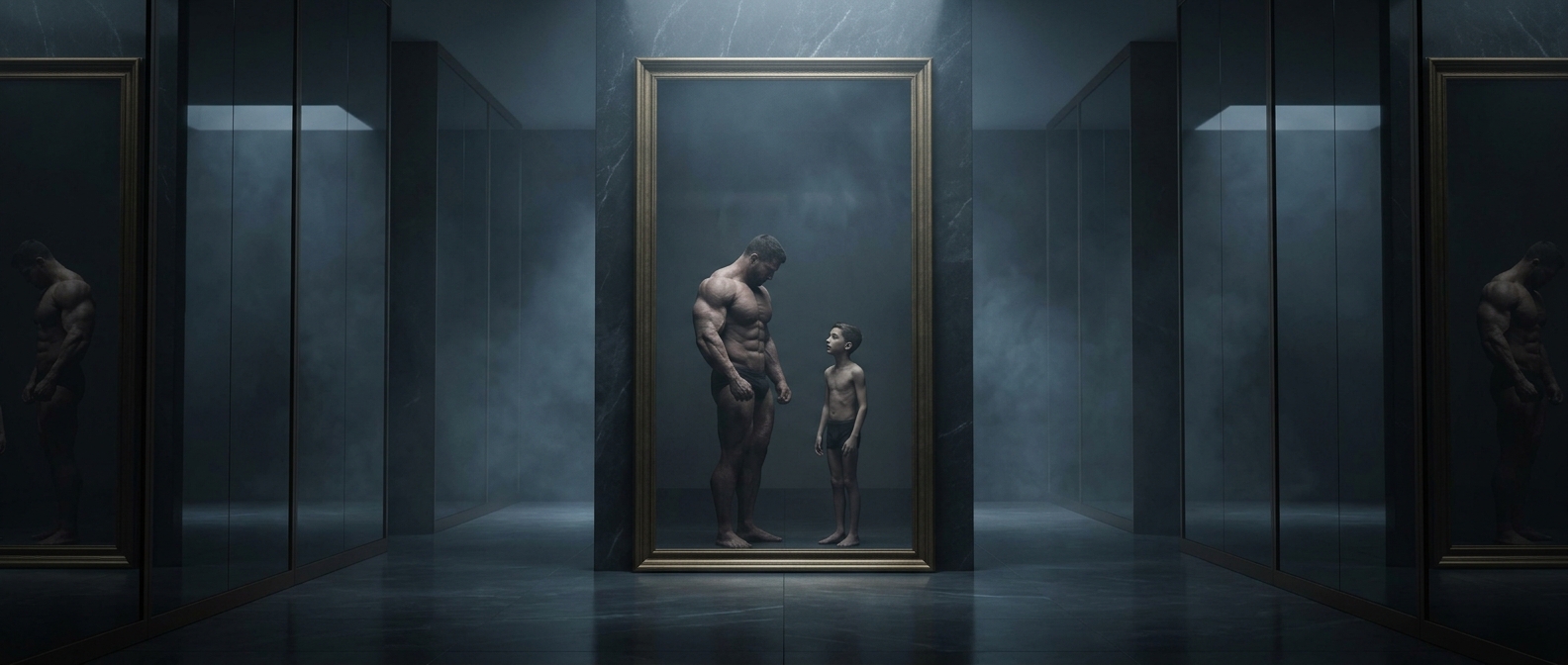 Why strong bodies can still look too small