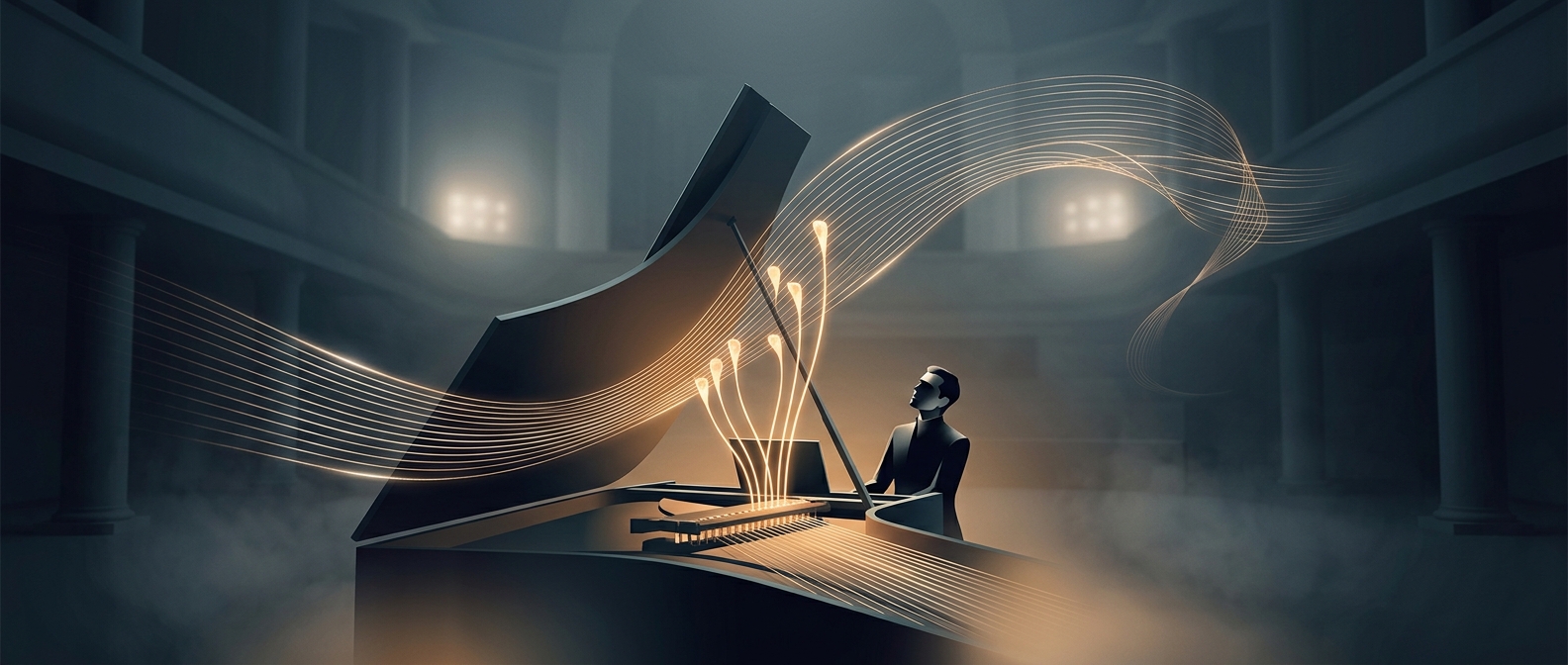 Harpsichord plucks strings instead of hitting