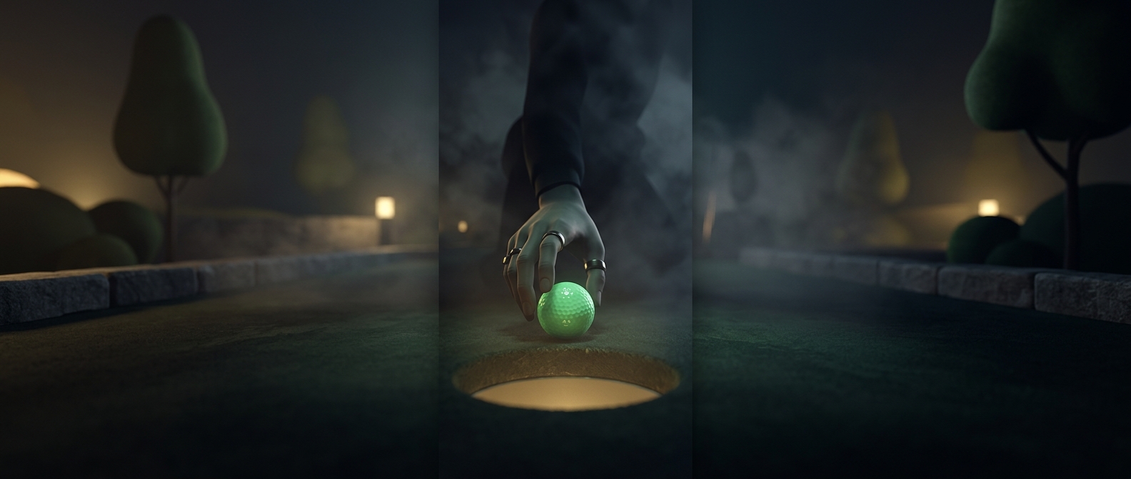 Why the final mini-golf hole takes your ball away