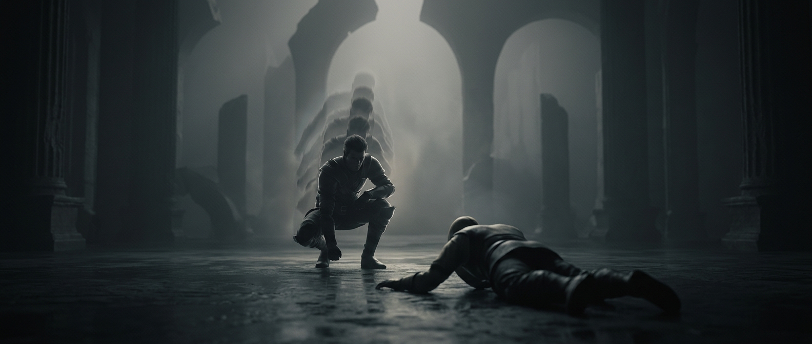 Why crouching became a video-game taunt
