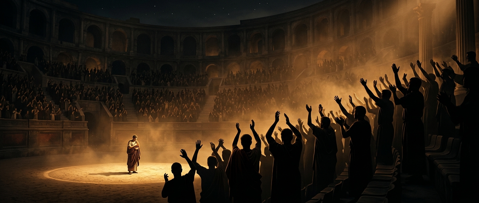 Why standing ovations have an ancient Roman name