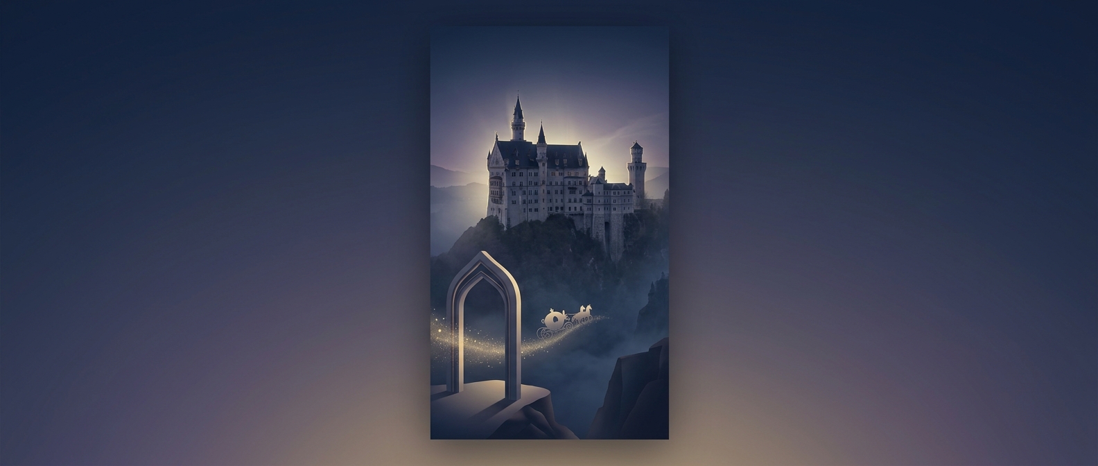 The castle that inspired Disney's fairy-tale castles