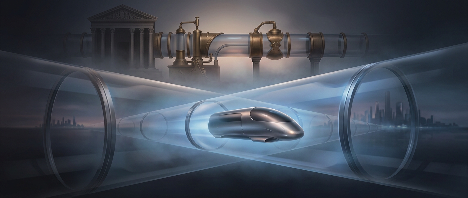 Hyperloop придумали задолго до Илона Маска
