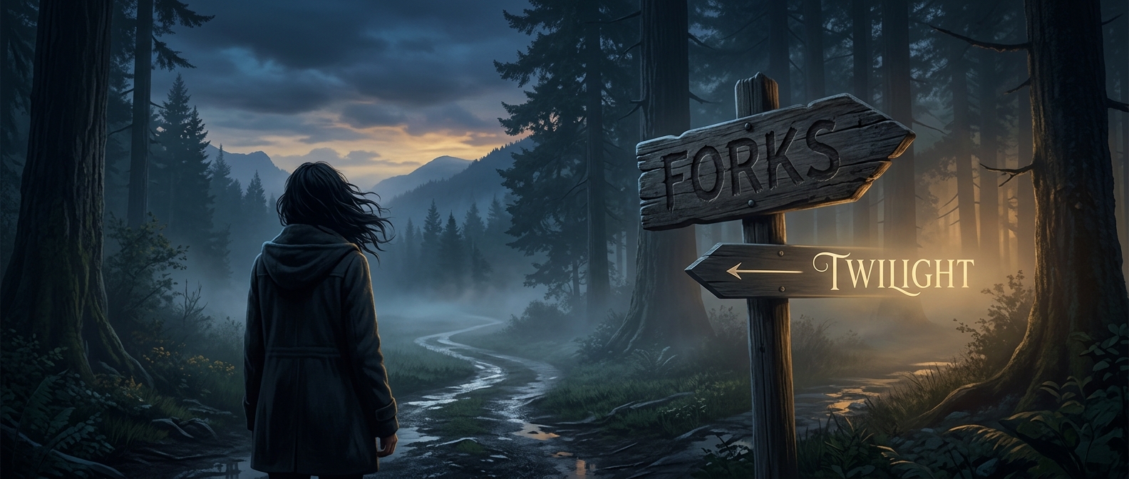 Twilight was almost called Forks