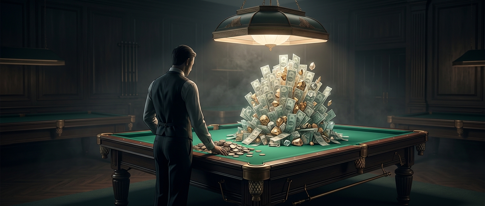 Professional billiard tables demand immense upfront costs
