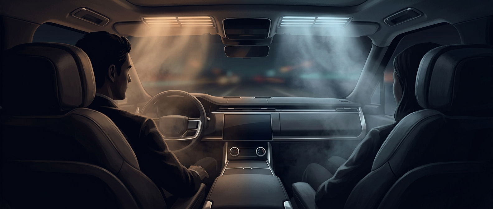 Luxury sport utility vehicles contain separate climate zones