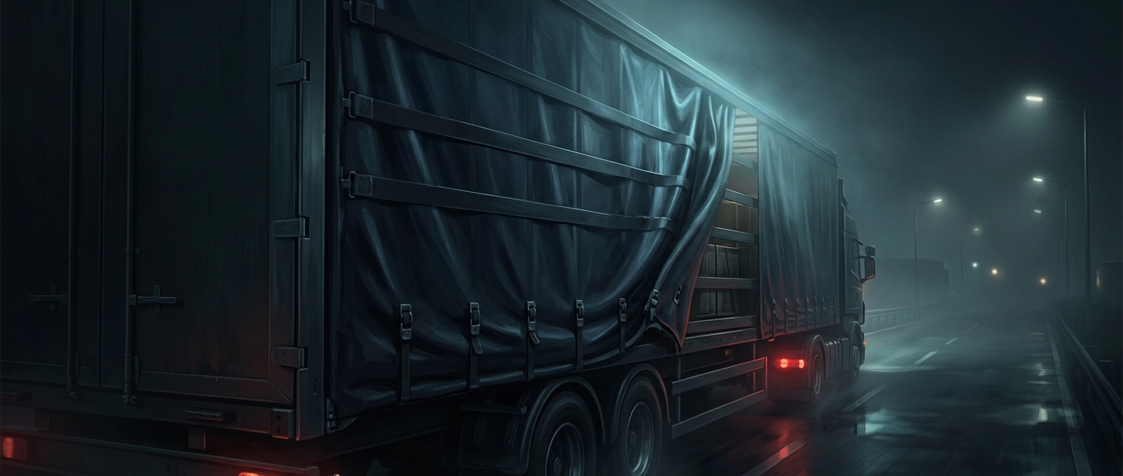 Curtainside trailers use heavy-duty tarps