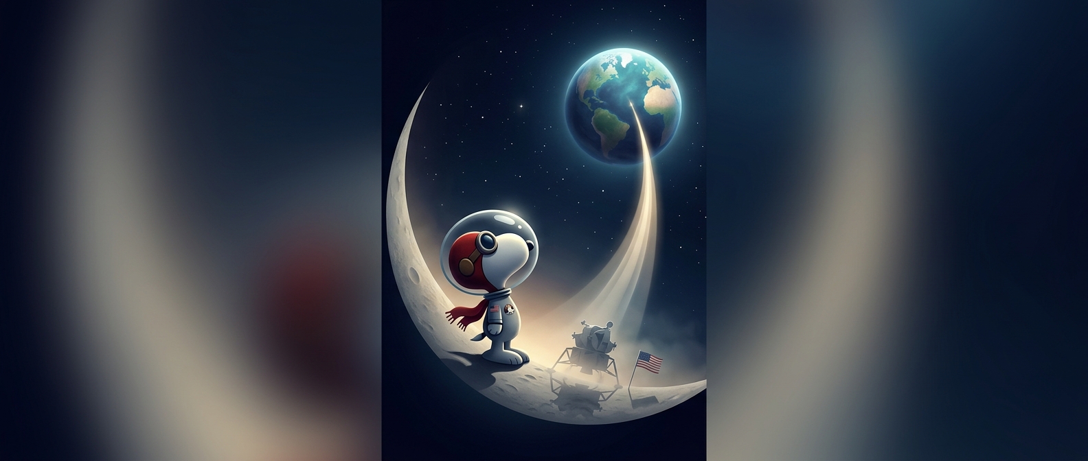 Why Snoopy became an Apollo mascot