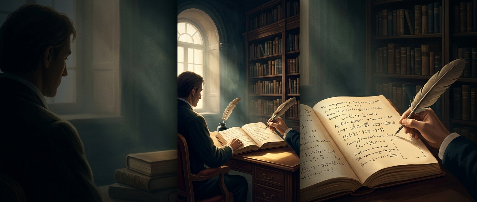 Fermat hid a theorem in a book's margin