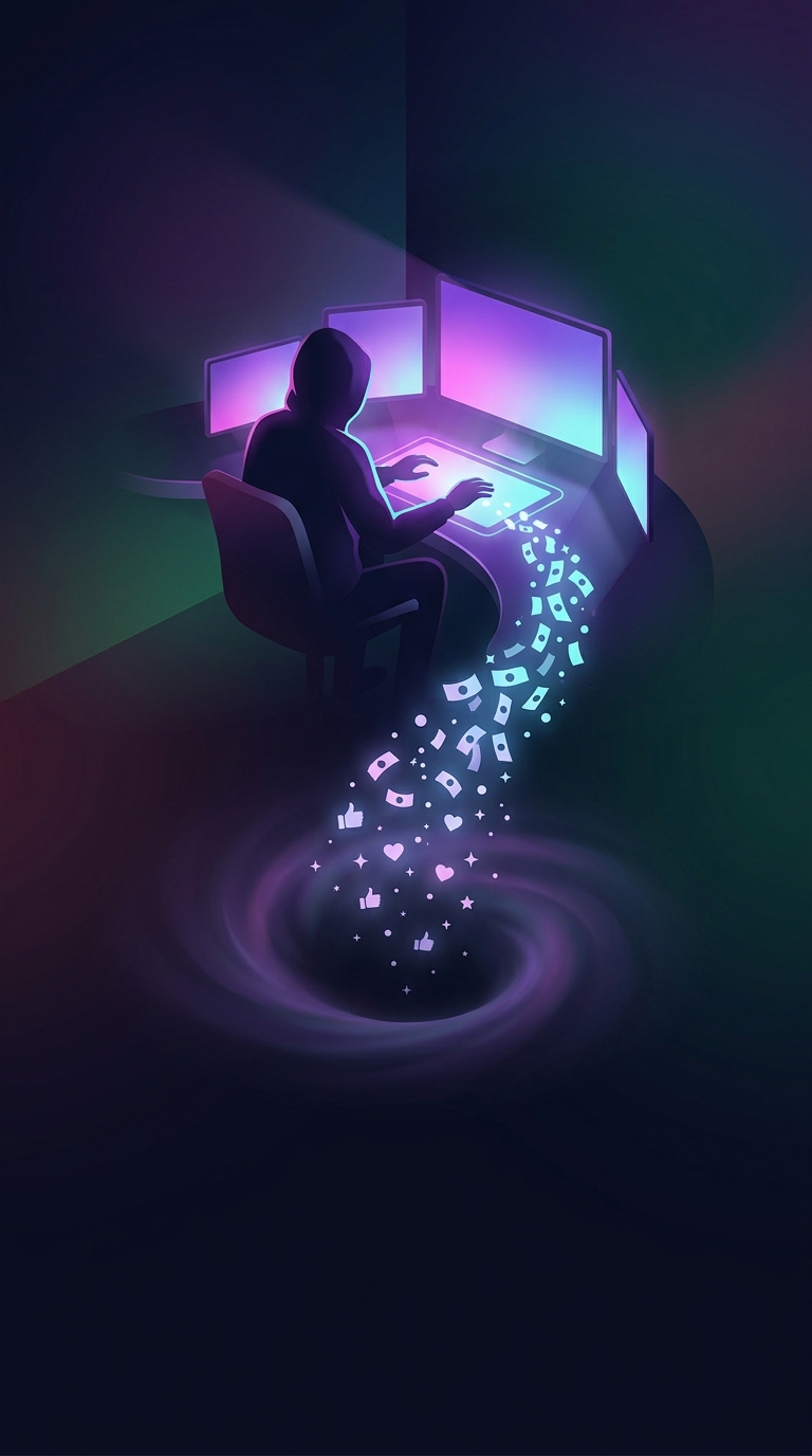 What psychological driver causes viewers to donate millions of dollars to already wealthy streamers?