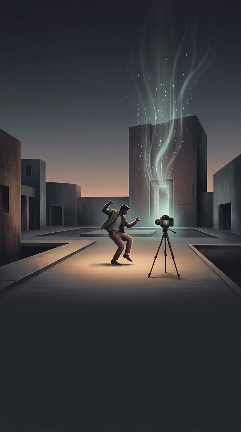 Engineers at Netflix produced a bizarre short film featuring a man doing a monkey dance in a courtyard as the very first piece of original content uploaded to their streaming servers.