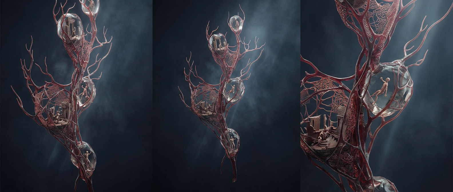 The doctor who turned preserved body parts into dioramas