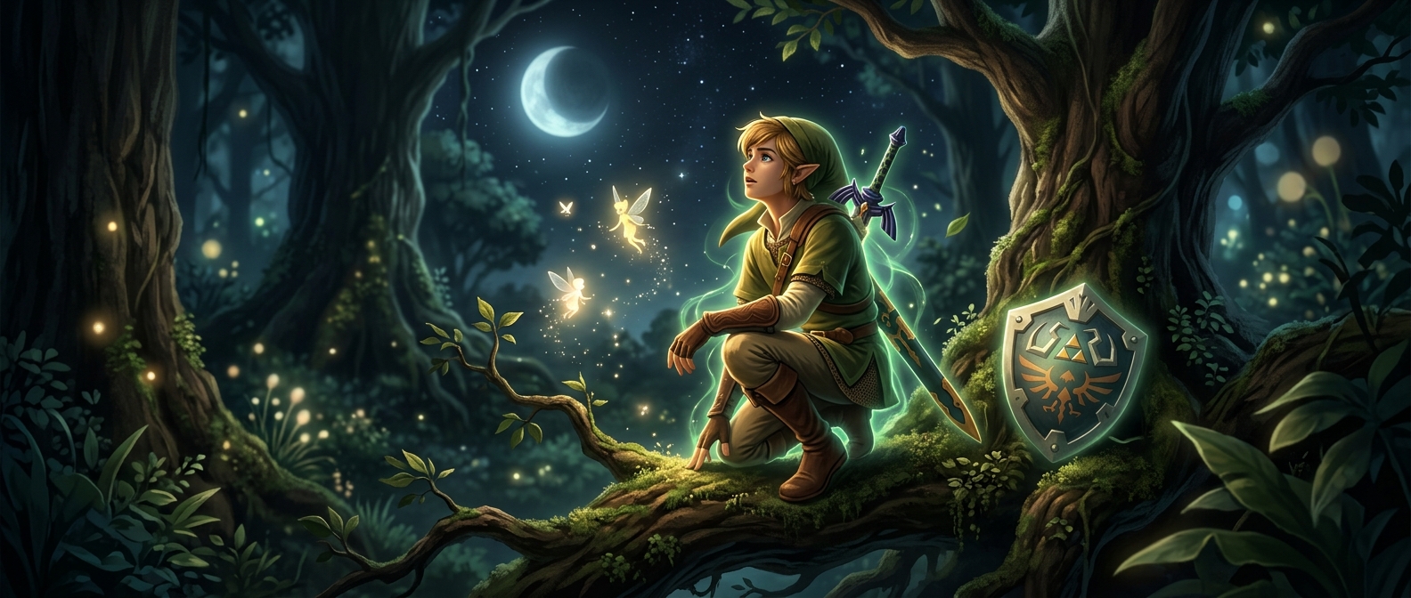 Link was inspired by Peter Pan