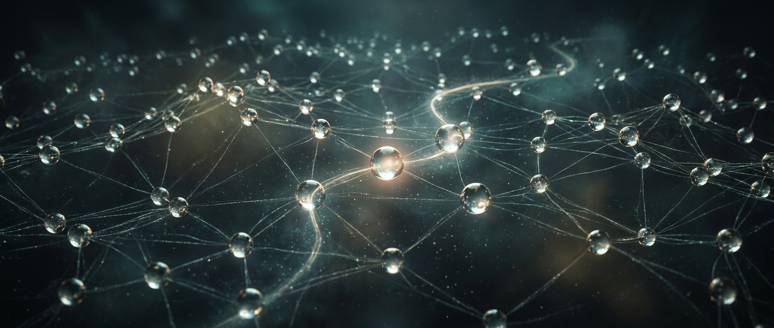 Indra's net is an infinite web of reflective nodes