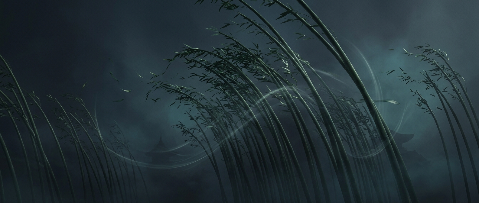 Why Arashiyama bamboo clacks in the wind