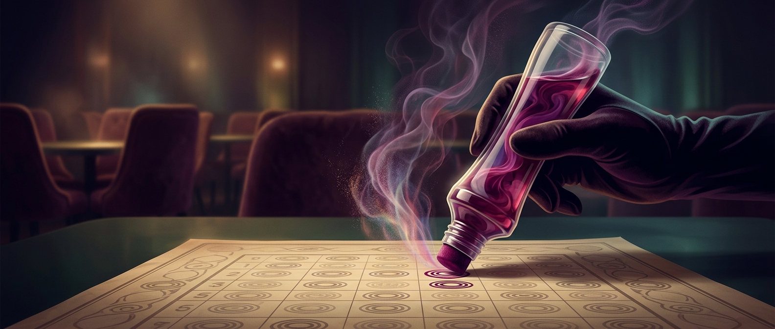 Why bingo ink dries almost instantly