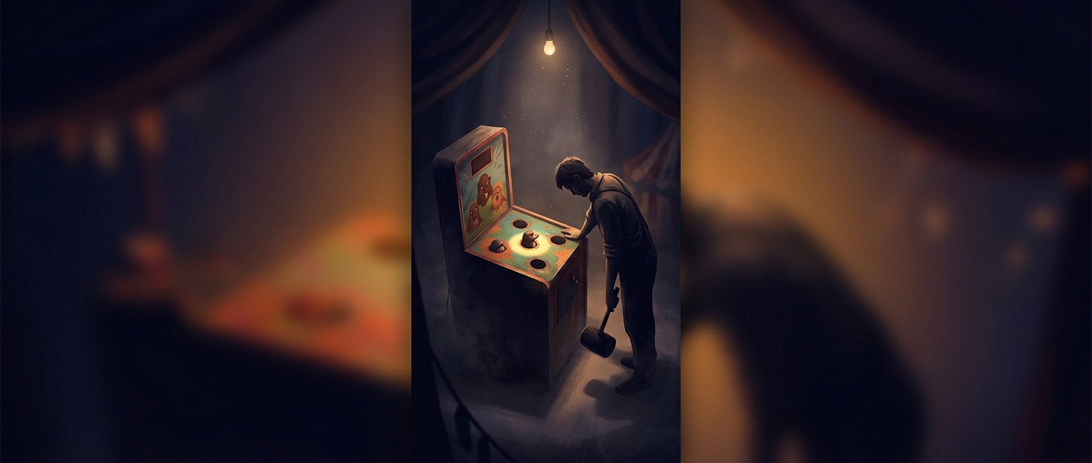 Whac-A-Mole якобы придумали, чтобы бить молотком