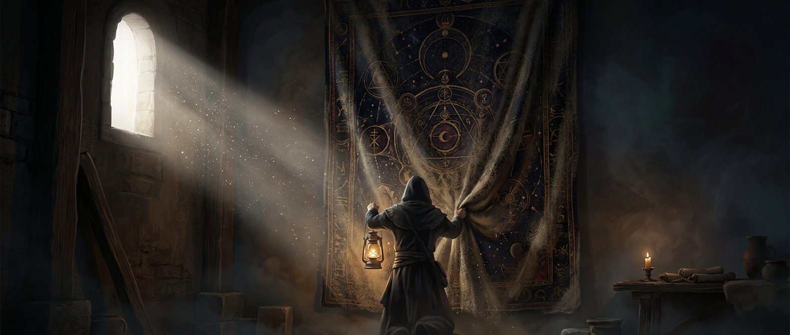 Practitioners always own incredibly dusty tapestries