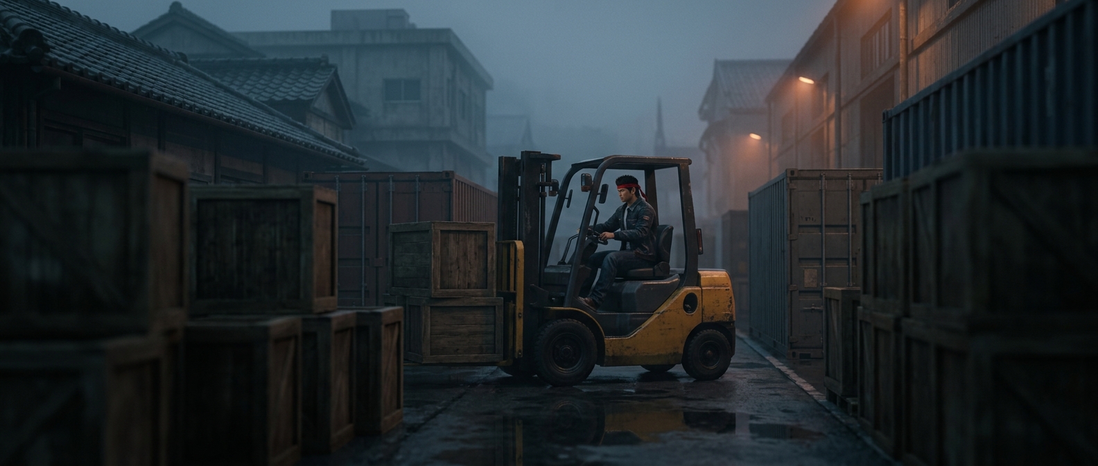 The video game that makes you clock in to drive a forklift