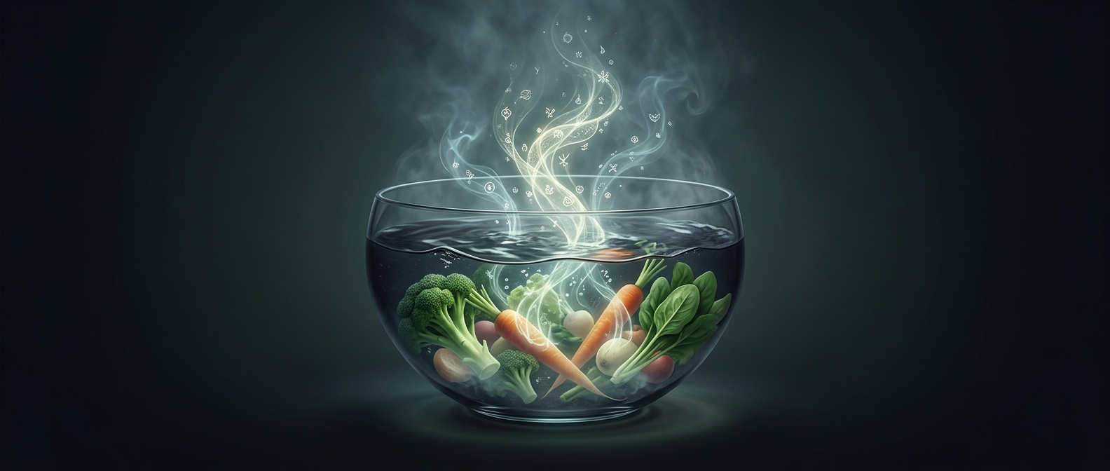 Why boiling vegetables can drain their nutrients
