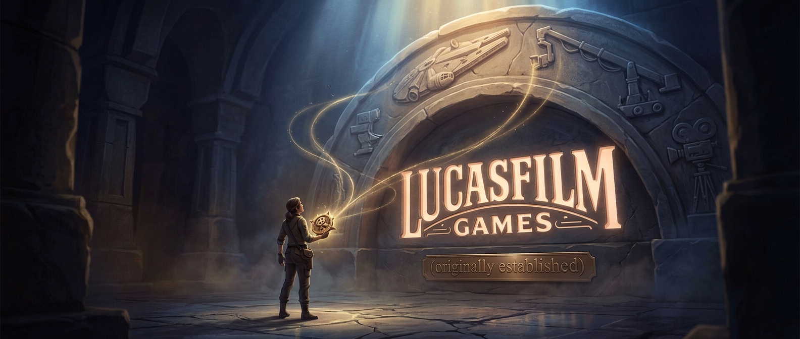 Изначально компания LucasArts называлась Lucasfilm Games