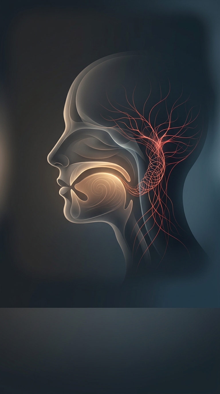 Most people are completely unaware that the natural resting position for the human tongue is actually pressed against the roof of the mouth, not laying flat at the bottom.