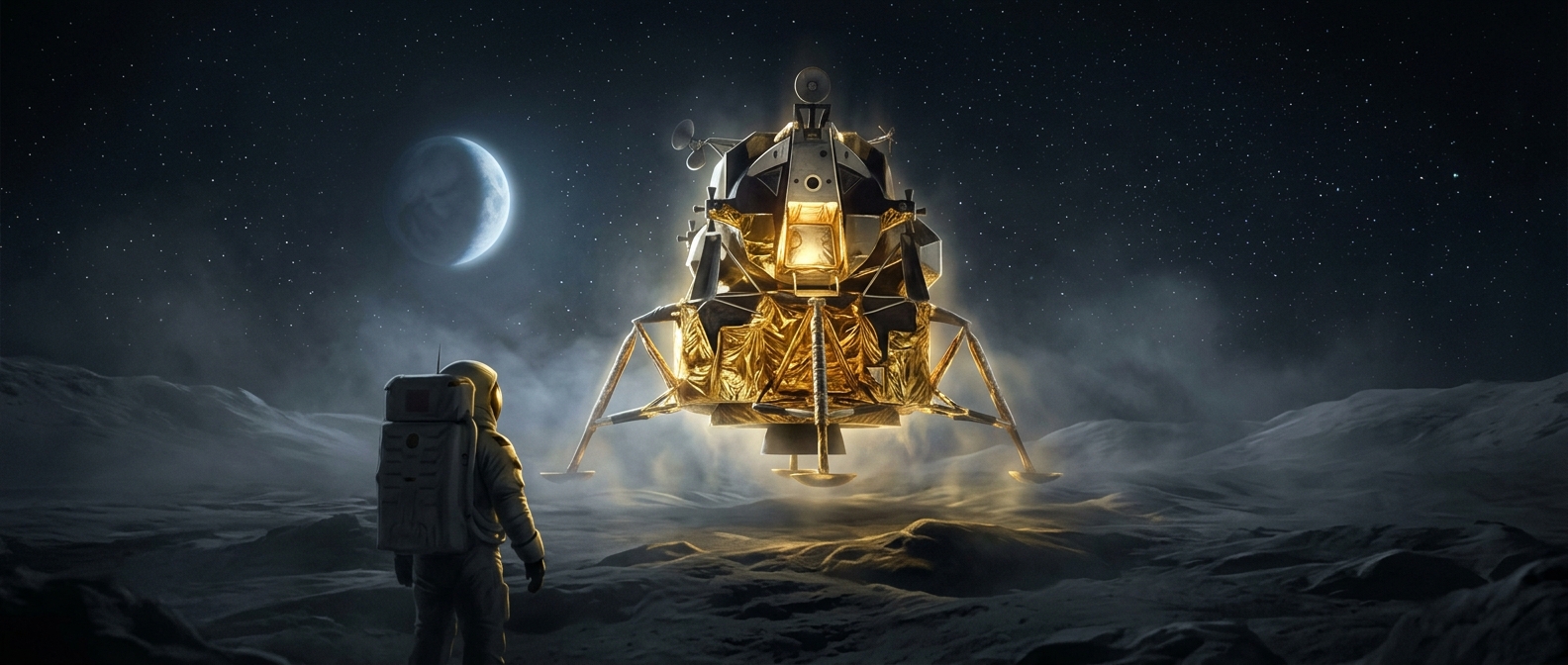 Why Apollo's lunar landers were wrapped in gold foil