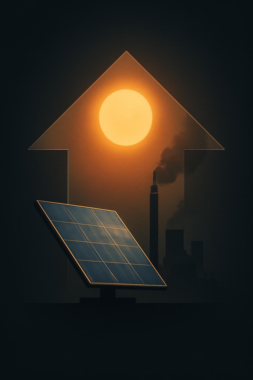 Cheapest new power plant in many countries is now the sun.