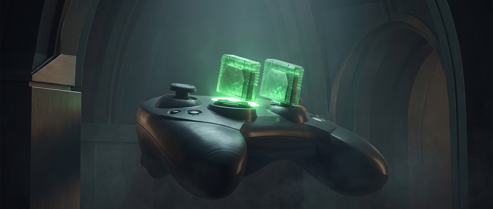 Why old Xbox controllers had memory-card slots