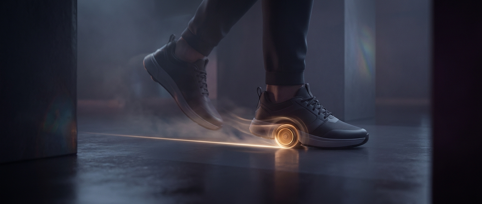 В кроссовках Heelys спрятано маленькое колесо, превращающее ходьбу в катание