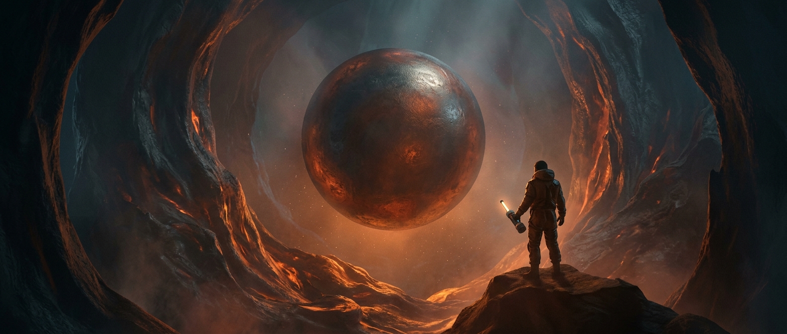Solid iron constitutes the dense inner core of Earth