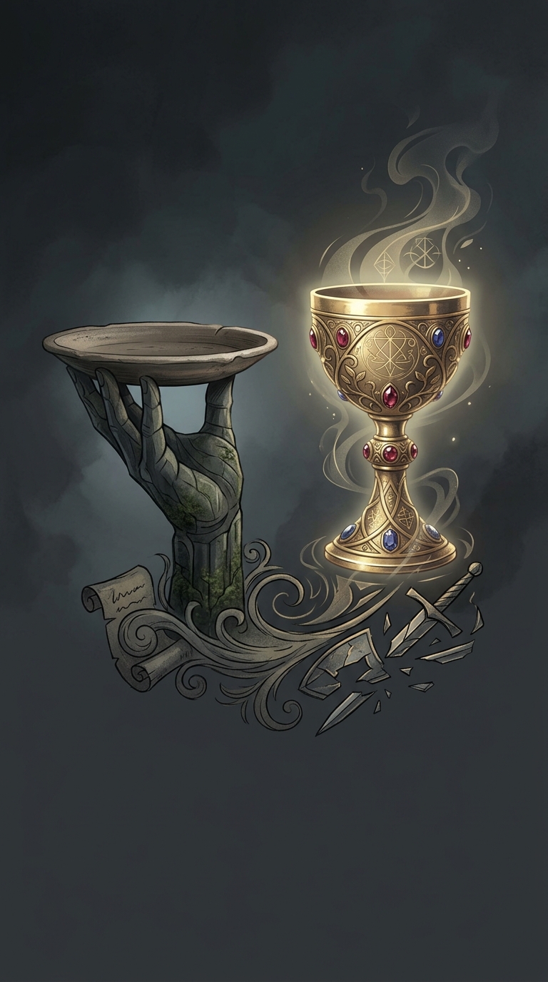 Medieval writers completely invented the mystical concept of the Holy Grail during the late twelfth century, originally portraying it as a simple serving dish before later…