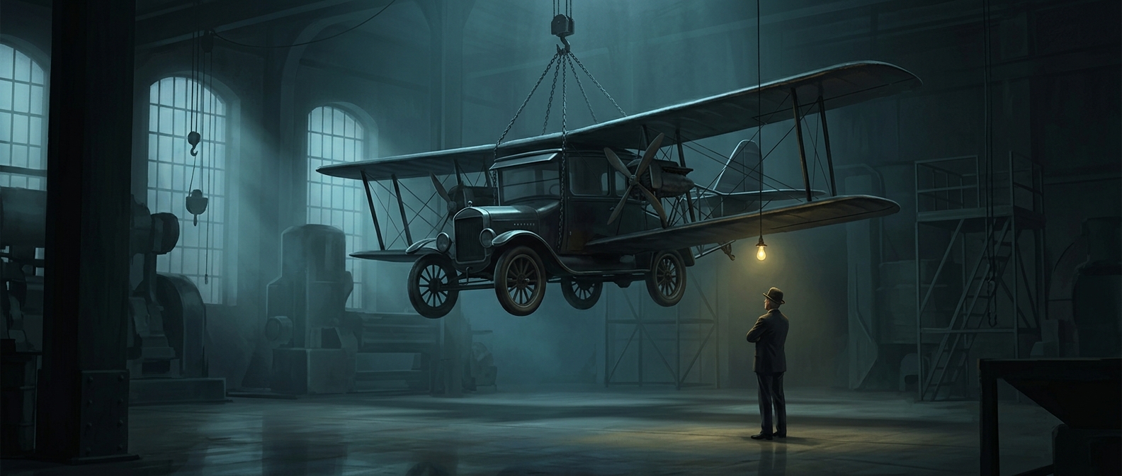 Henry Ford once built a flying car