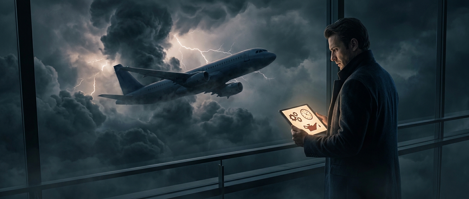 Why airlines blame operational issues for weather delays