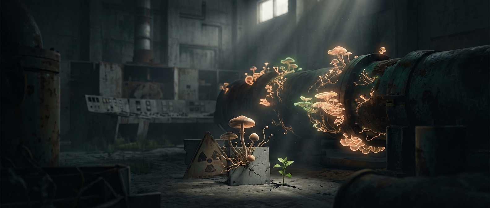 Some fungi can feed on radiation