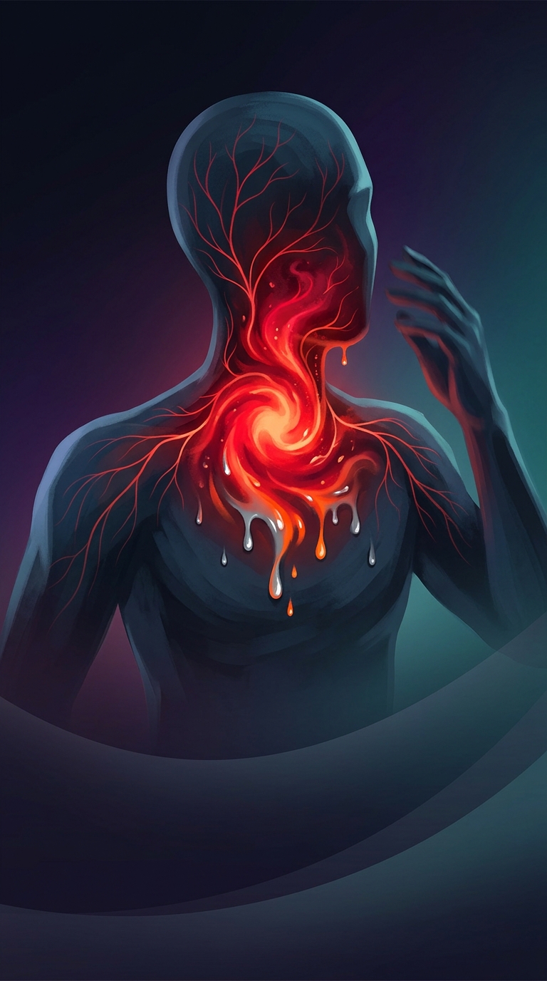 Why does eating incredibly spicy food immediately make your nose run and your face aggressively sweat?