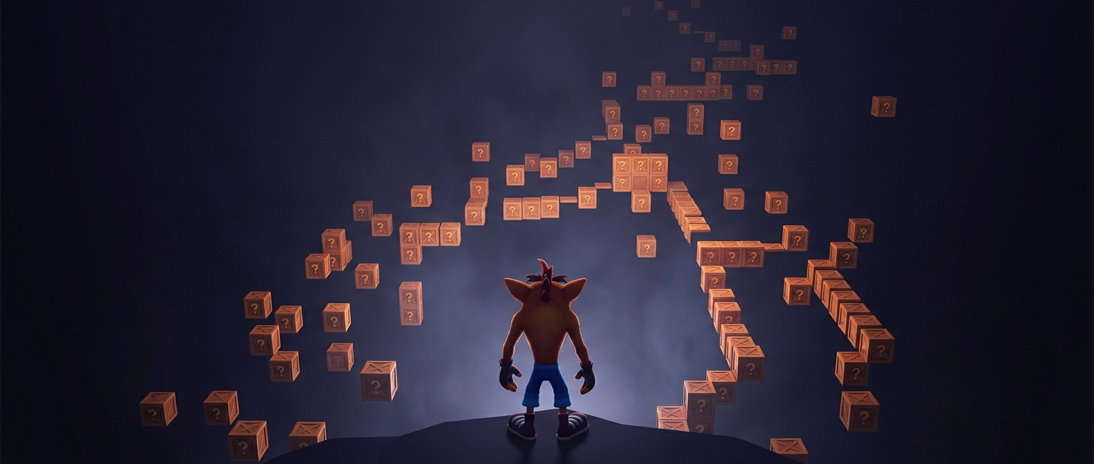 Зачем в Crash Bandicoot расставили столько ящиков