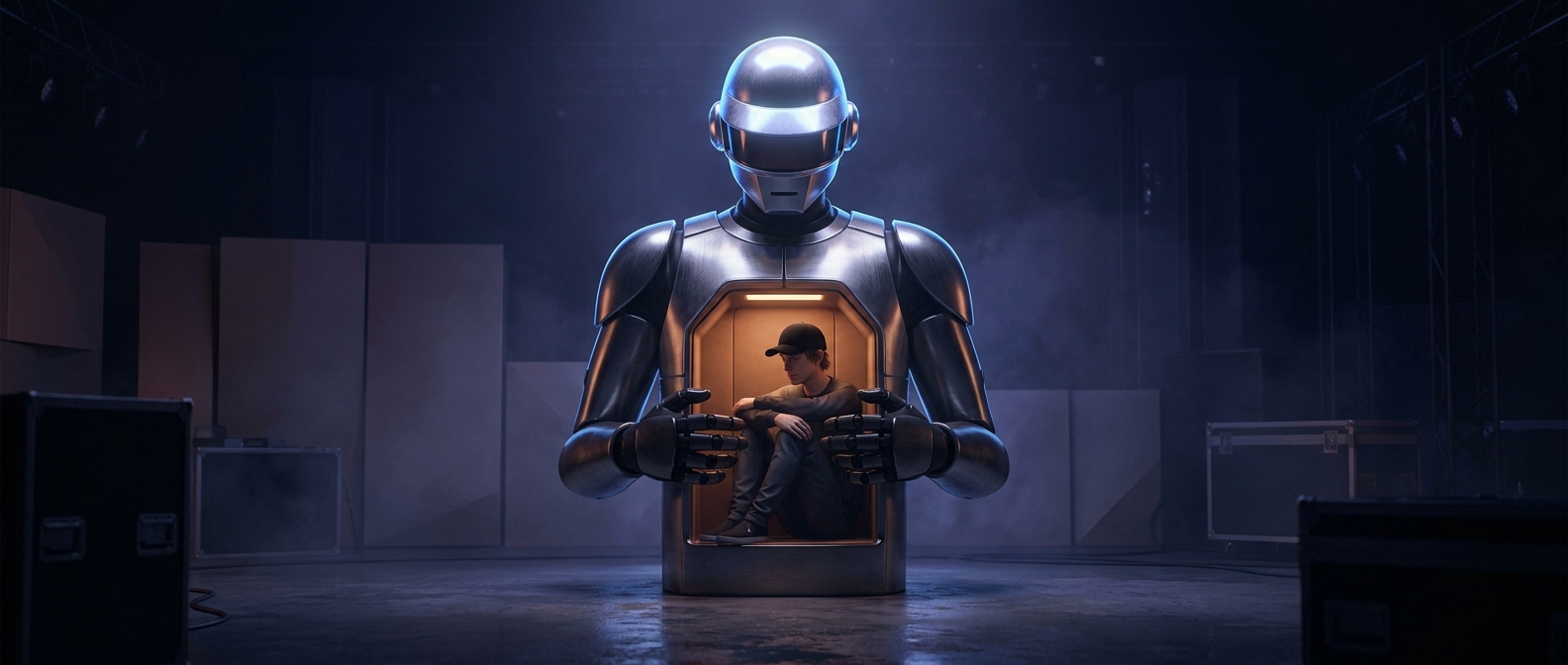 Зачем Daft Punk скрывали лица под шлемами