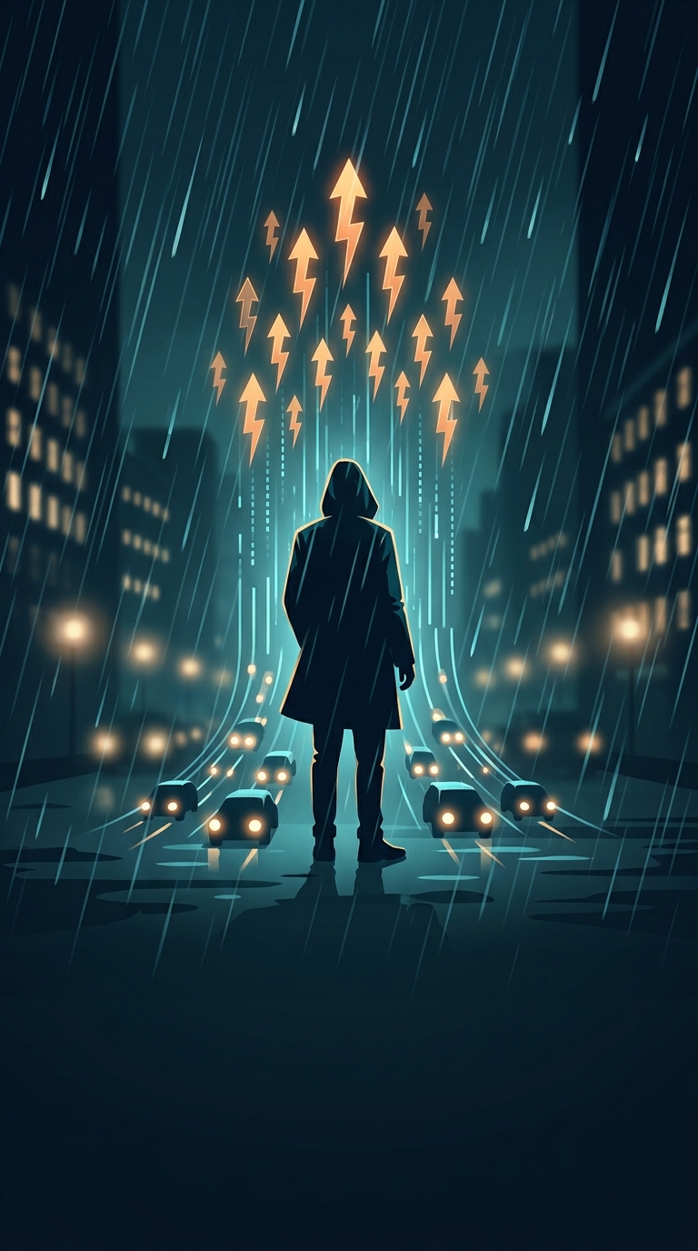When you try to order an Uber during a heavy rainstorm, what is the core economic purpose of the insane price surge?