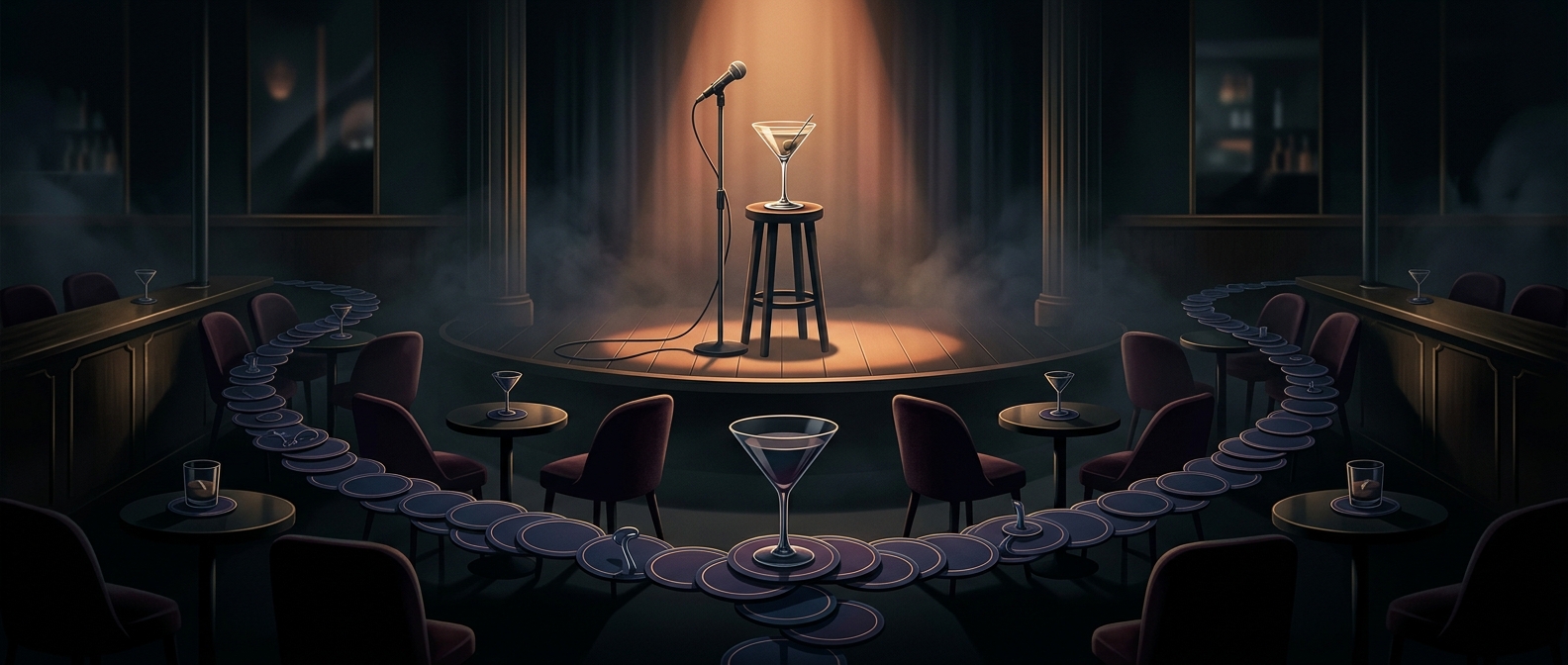 Mandatory comedy club drink minimums