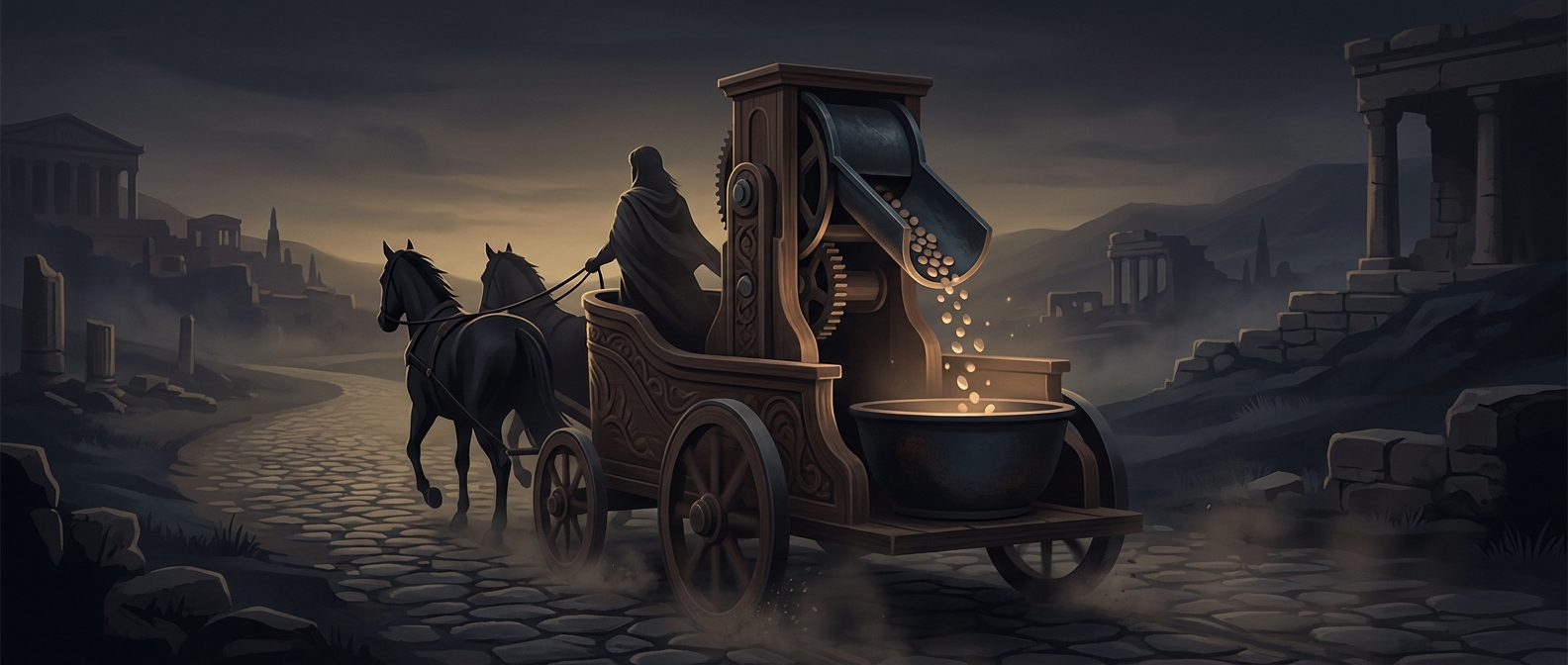 Ancient taxis counted fares with pebbles