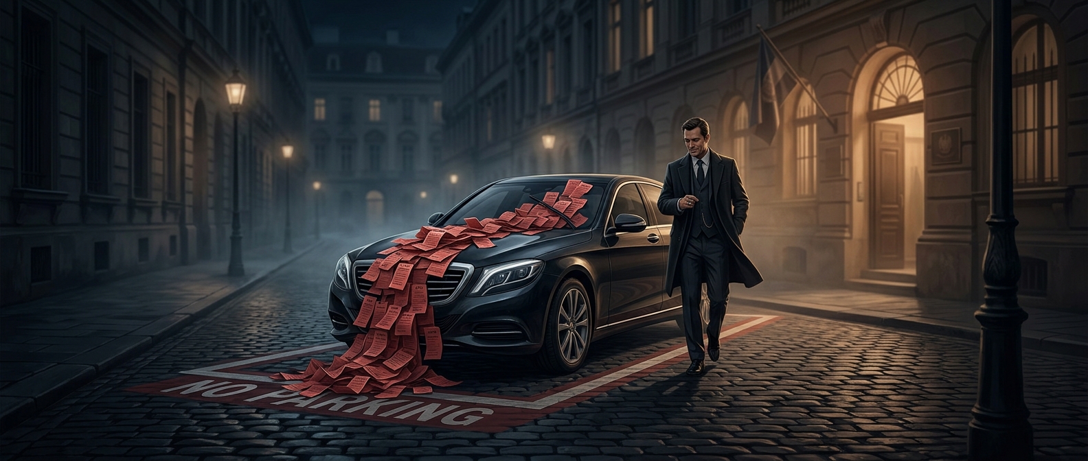 Почему дипломаты не платят штрафы