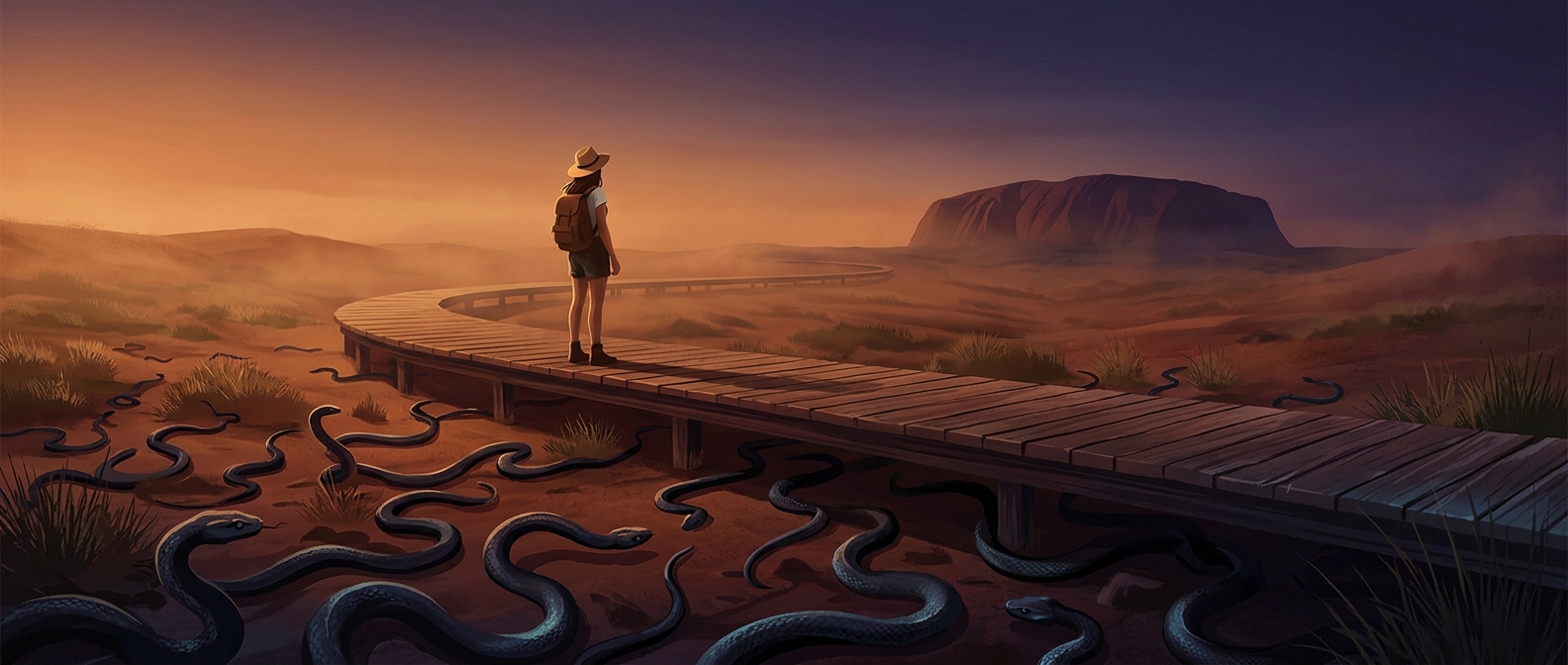 Australia sells vacations despite its deadly wildlife